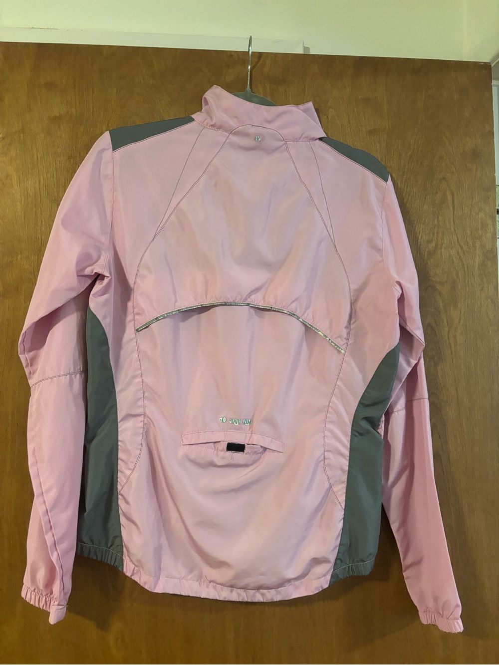 Pearl Izumi Pink and Gray Utility Cycling Jacket